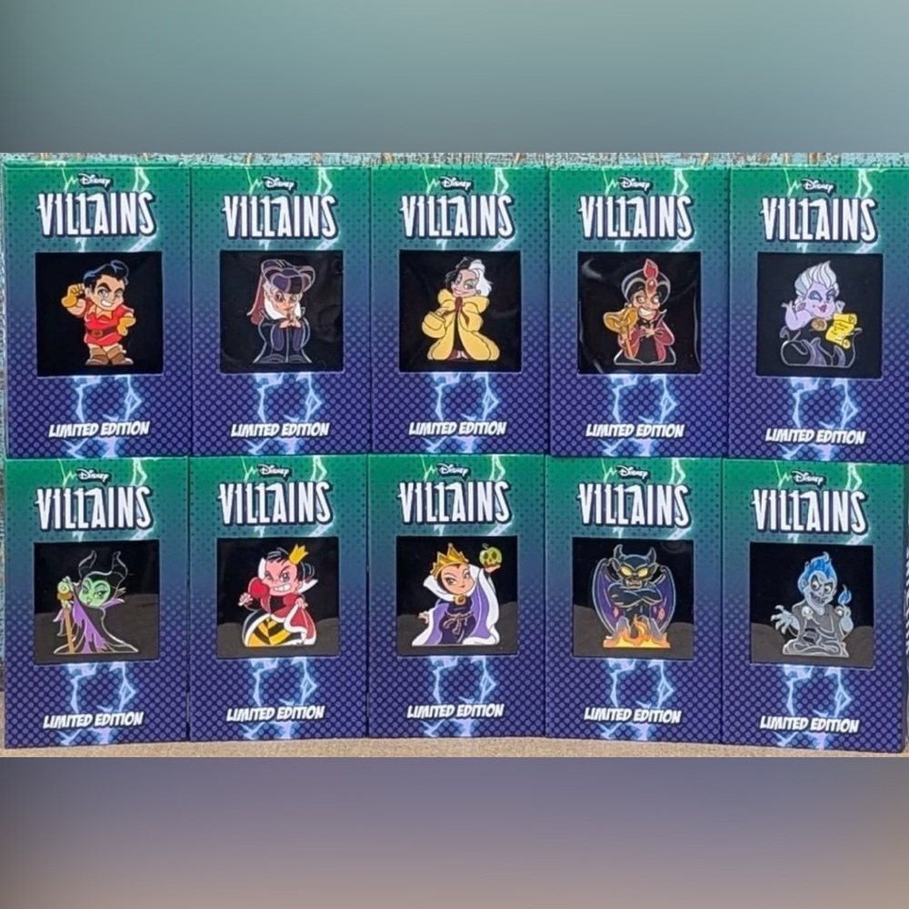 Disney Villains 400 pc LE Collection Set MOG WDI D23 NWT